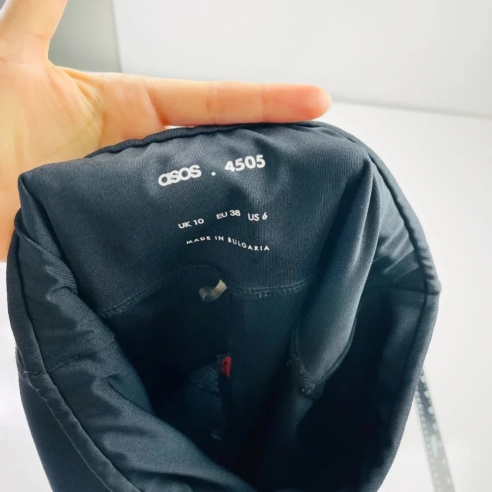 Asos 4505 Black‎ Biker Shorts Size 6